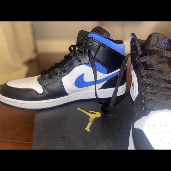 Jordan 1 Mid - Racer Blue - Picture 2 of 6